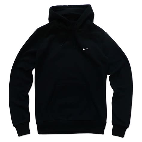 nike hoodie schwarz weiß damen|Nike pull over hoodie.